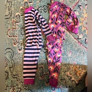 Hanna Andersson long sleeve pajamas size 90cm (3T) Lot of 2 sets